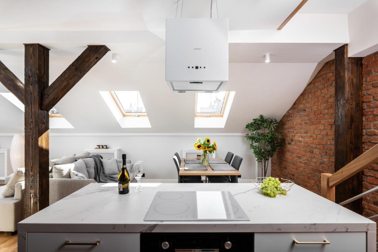 Riverside Premium Class Apartment - By Upstairs Cracovia Exterior foto